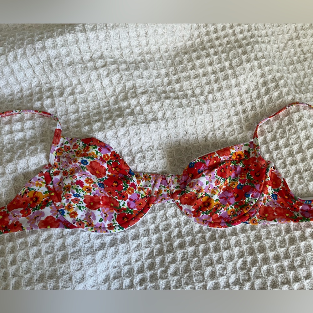 Floral Bikini Top